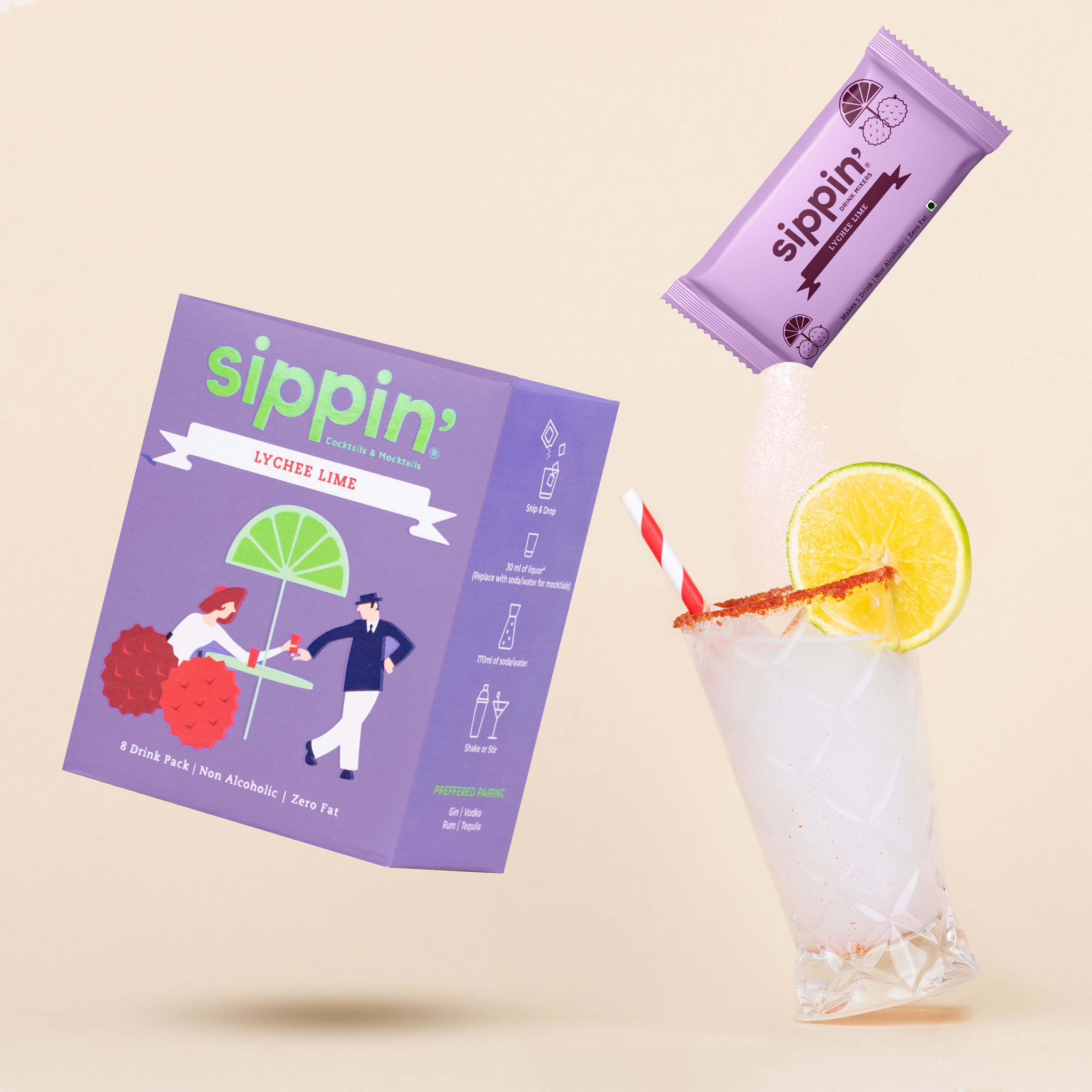 Lychee Lime Drink Mixer