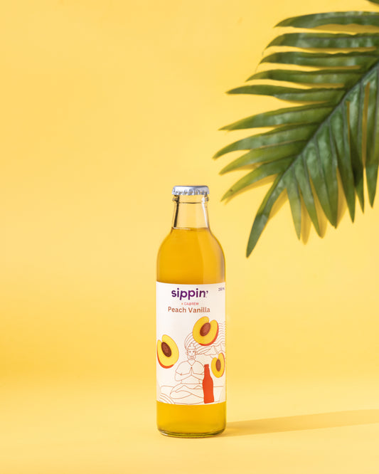 Peach Vanilla Kombucha