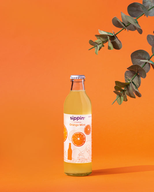 Orange Mint Kombucha