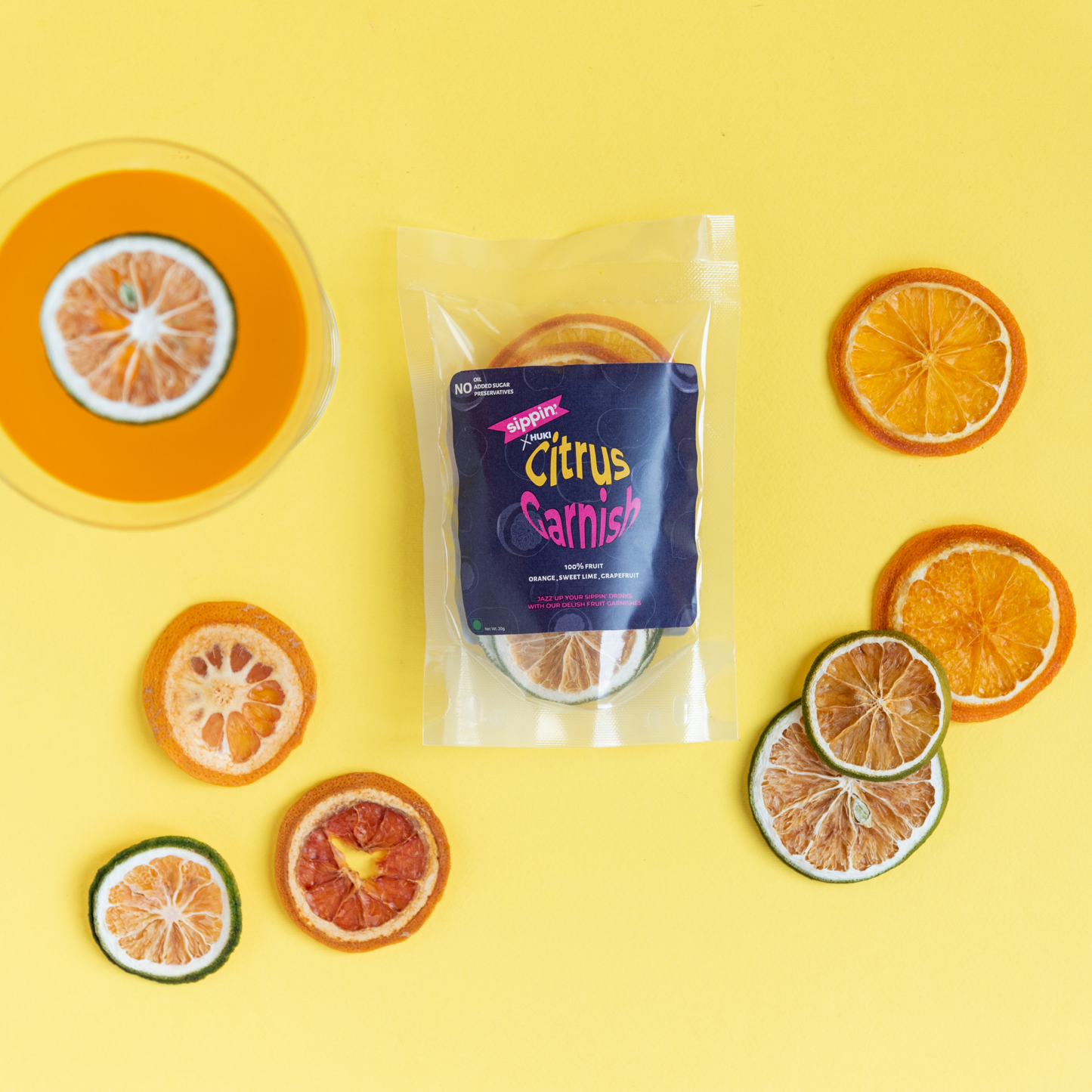 Citrus Fruits Garnish Pack