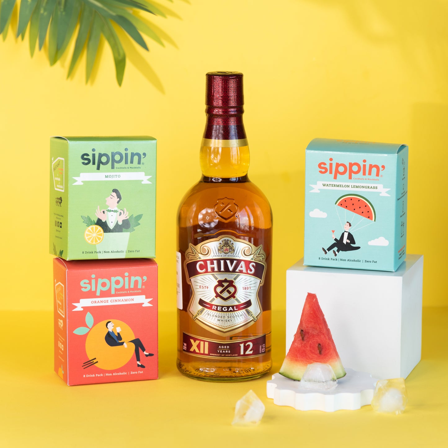 Dark Rum/Whisky Mixer Pack
