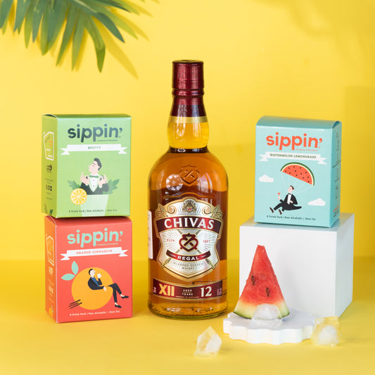 Dark Rum/Whisky Mixer Pack