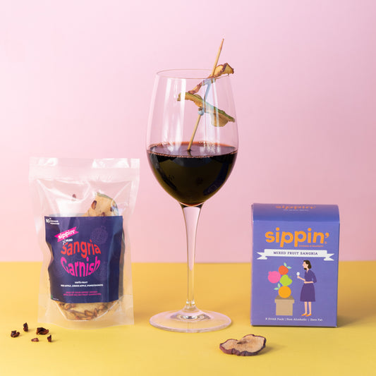 Mixed Fruit Sangria & Sangria Garnish