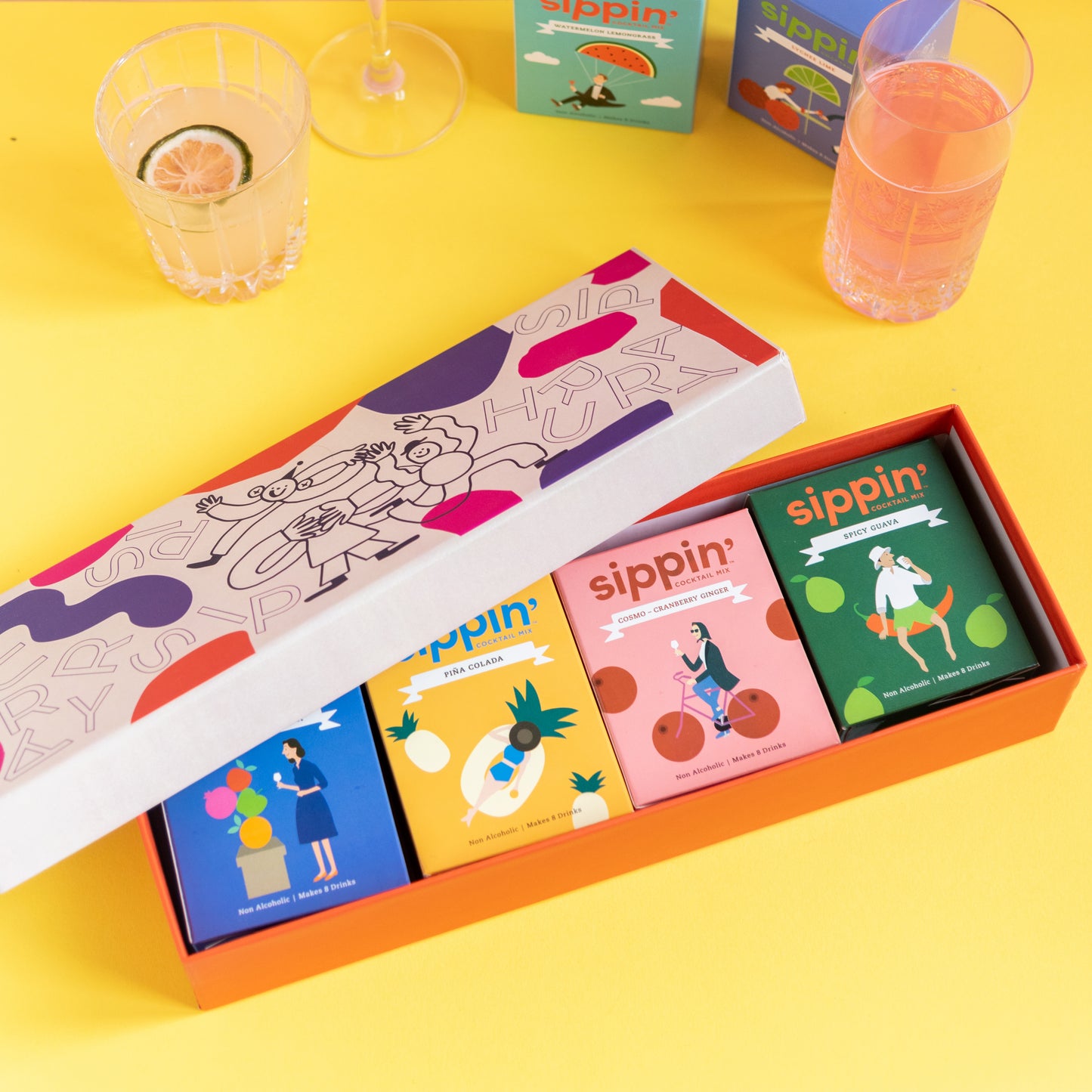 Sip Sip Hurray Gift Box